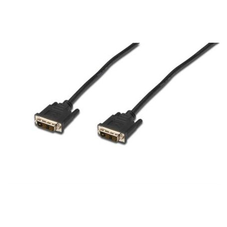 Cavo dvi-d 18+1 single link m/m 2m blk [ak-320100-020-s]