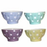 Scodella porcellana cm 13 pois (pz 4) [machx ]