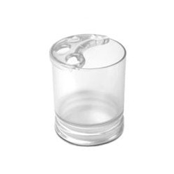 Portaspazzolini bagno tatay aqua glace' cm 8,5 h 10 [tatay]