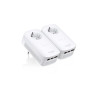 Starter kit powerline tp-link 1200mbit 3x lan bianco [tl-pa8030p