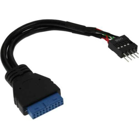 Cavo adattatore usb inline usb 3.0 a usb 2.0 interno, 19pin maschio