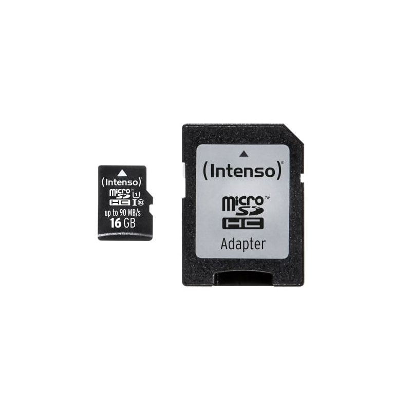 16gb scheda micro sdhc intenso intenso uhs-i professional [3433470]