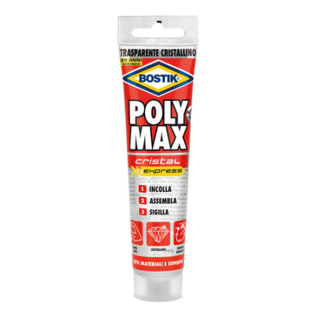 Adesivo bostik poly max 115 gr cristal [bostik]