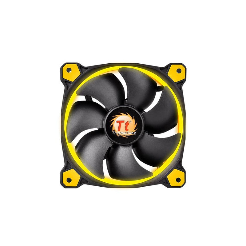 Ventola 140x140 thermaltake giallo led [cl-f039-pl14yl-a]