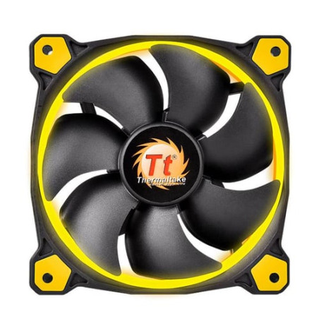 Ventola 140x140 thermaltake giallo led [cl-f039-pl14yl-a]
