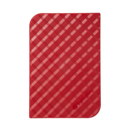 Hard disk esterno 2,5 1tb verbatim usb 3.0 rosso [53203]