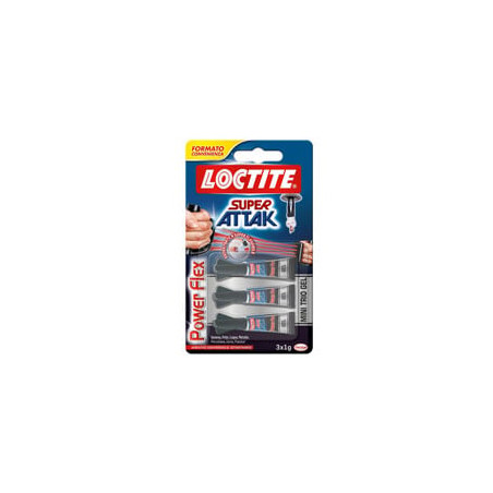 Colla loctite superattak flex gel g 3 mini trio (cf 24)