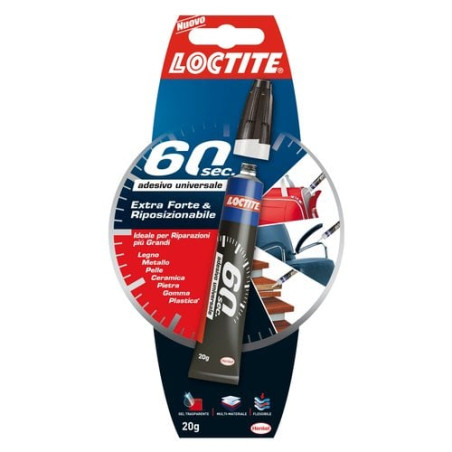 Colla loctite universale 60' g 20 (pz 16)
