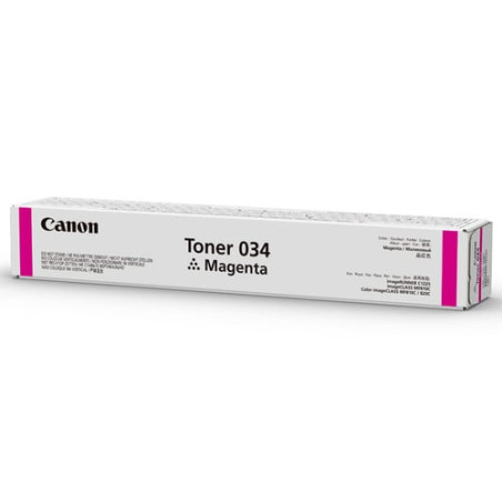 toner originale canon 034 per imageclass mf820cdn/mf810cdn boxcanon