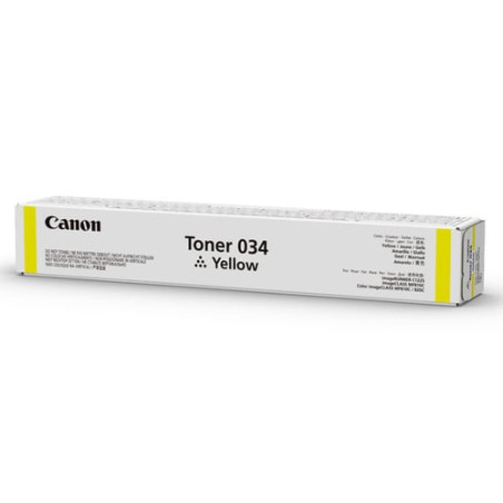 Toner originale canon 034 giallo 9451b001 [034y]