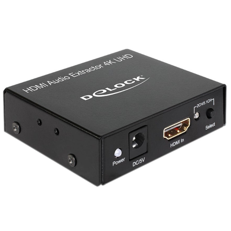 Switch hdmi audio delock hdmi stereo/canale audio 5.1 4k 3d