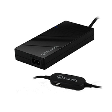 Alimentatore notebook atlantis universale per 90w ultraslim 10 connettori