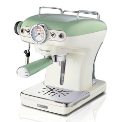 Macchina da caffe' ariete 1389/1 espresso vintage verde