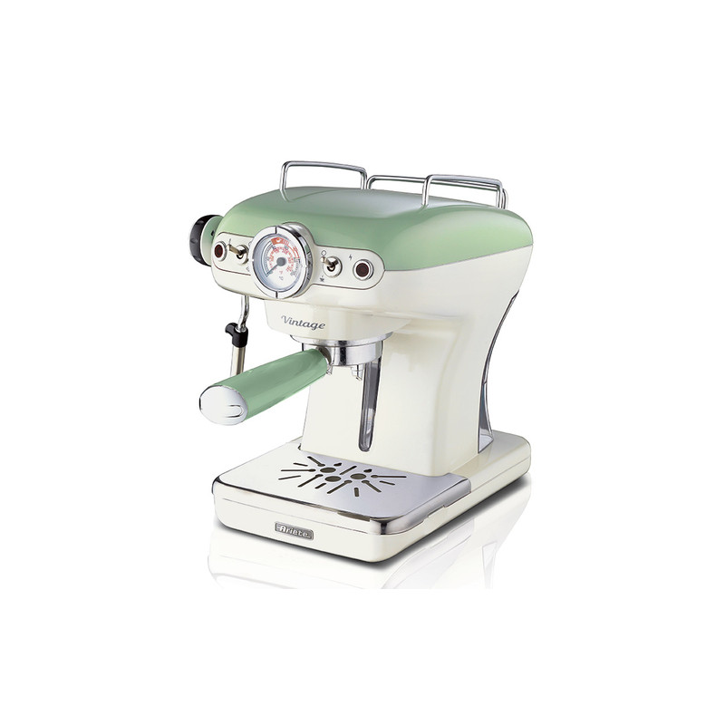 Macchina da caffe' ariete 1389/1 espresso vintage verde