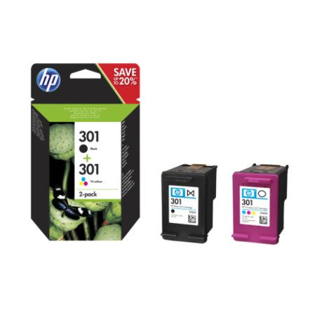 Cartuccia hp combopack n.301 n9j72ae