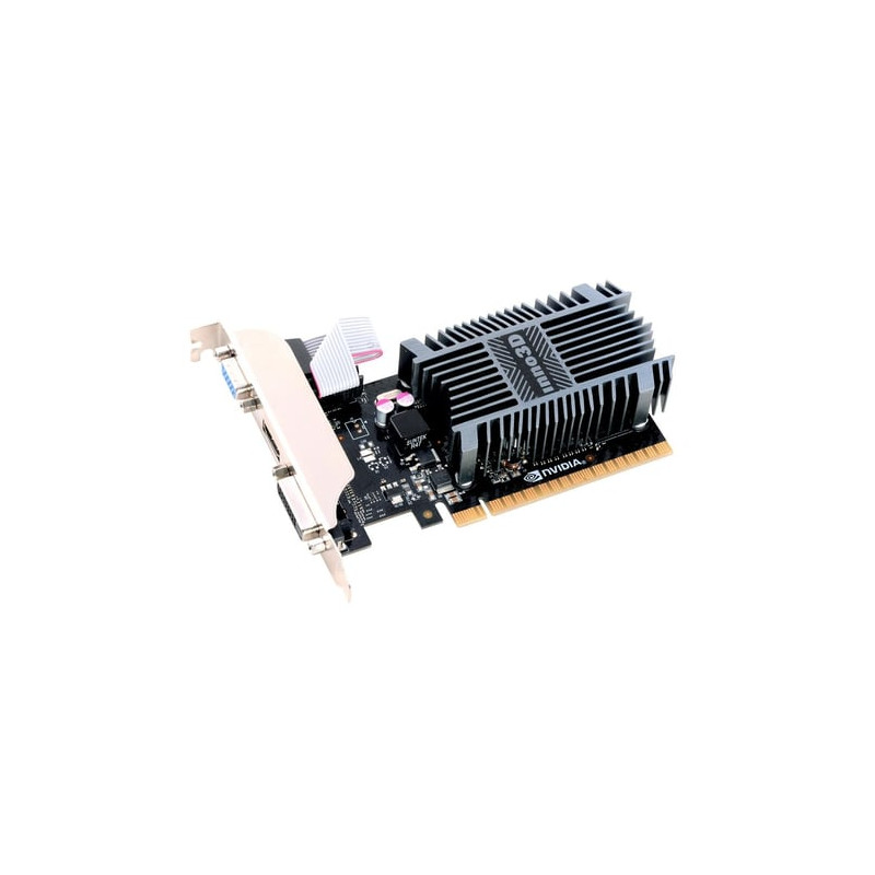 Scheda video nvidia inno3d gt 710, 2048 mb ddr3 - low profile,