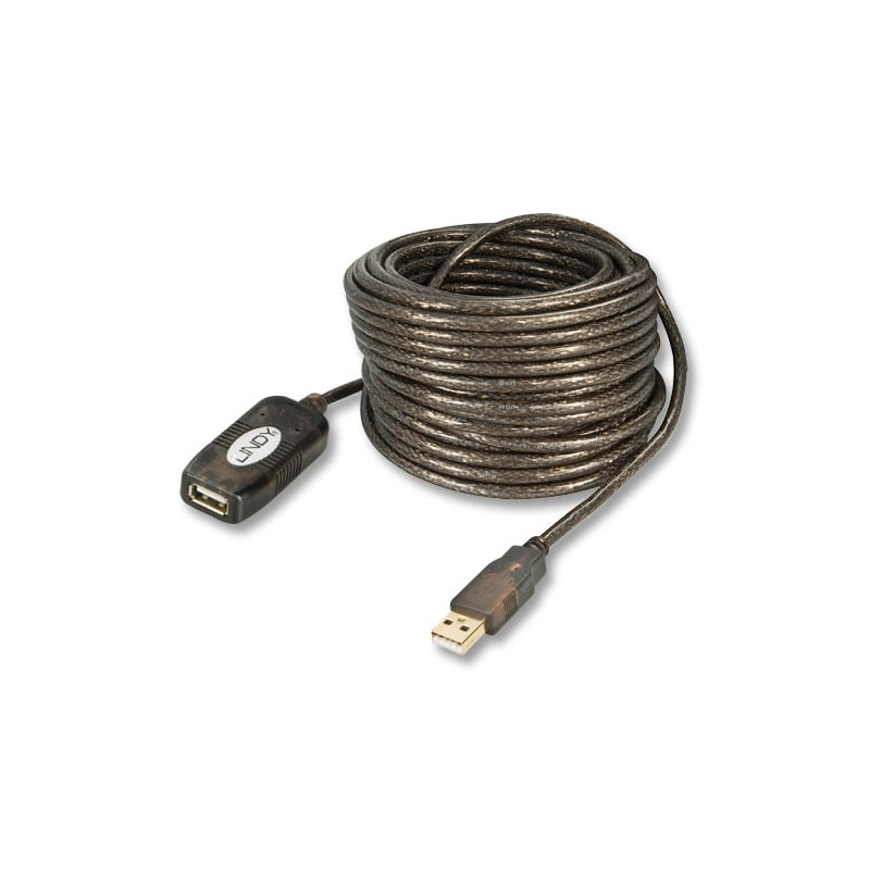 Cavo usb lindy 2.0 active extension 20m [42631]