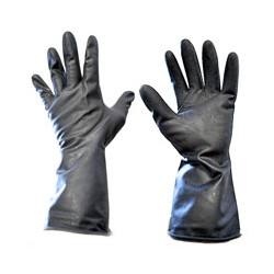 Guanti protexio in gomma neri 10 08113 (p 12)