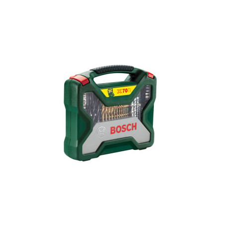 Set foratura-avvitamento titanio pz.70 x-70 bosch [bosch