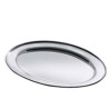 Vassoio in acciaio salvinelli 18/10 ovale cm.35 [salvinelli]