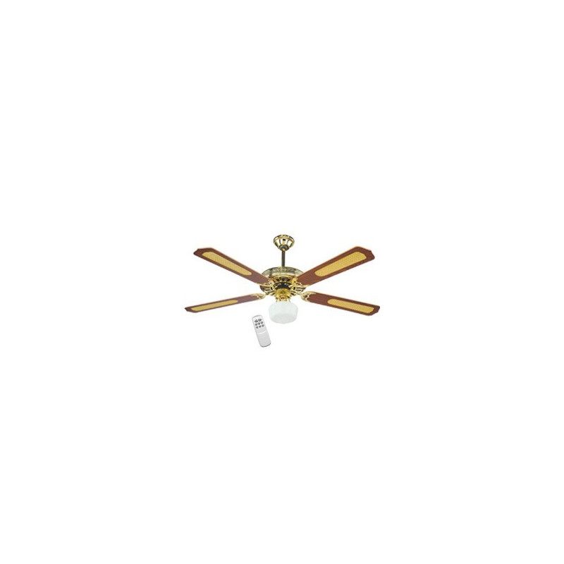 Ventilatore dcg vecrd43tl da soffito 4 pale con luce e telecomando