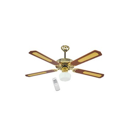 Ventilatore dcg vecrd43tl da soffito 4 pale con luce e telecomando