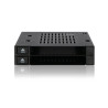 Backplane icydock 2x6,3cm satai-iii/ssd/sas mb522sp-b [mb522sp-b]