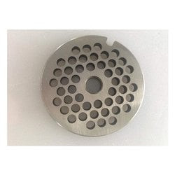 Griglia per tritacarne manuale reber n?5, diametro fori 10 mm, acciaio