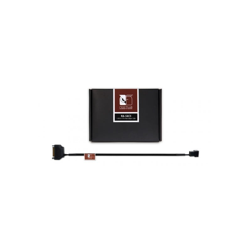 Adattatore alimentazione noctua 30cm nero [na-sac5]