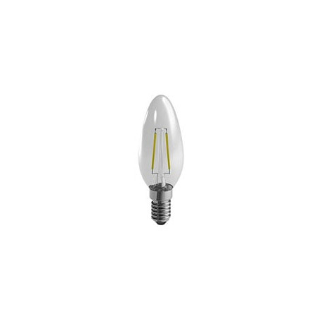 Lampadina led duracell oliva e14 w 4,0 2700^k filo classe: a