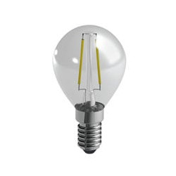 Lampadina led duracell sfera e14 w 4,0 2700^k filo classe: a