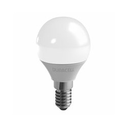 Lampadina led duracell sfera e14 w 5,9 2700^k classe: a