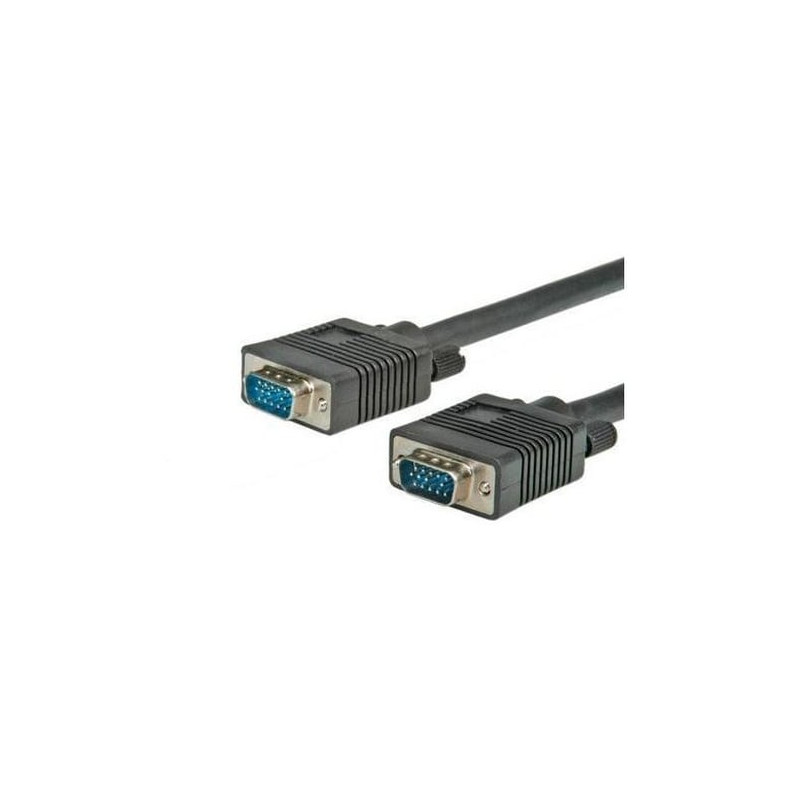 Cavo nilox vga-svga 15 poli l-profile] 2m nero [cros3602
