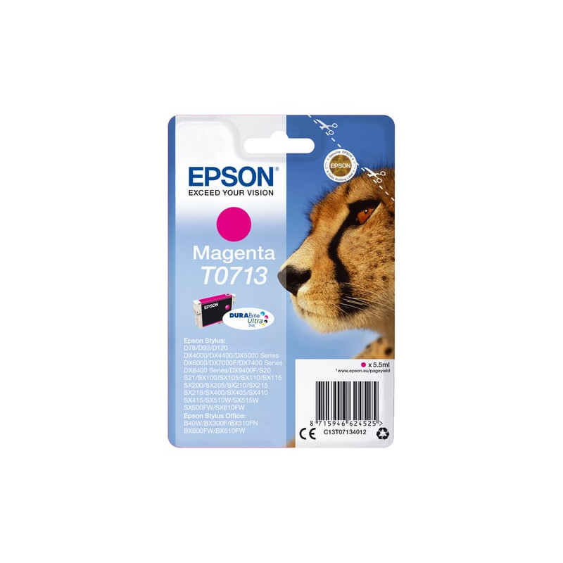 Cartuccia epson t0713 mfdx4000 magenta [c13t07134022]