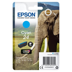 Cartuccia epson serie 24 ciano [c13t24224022]