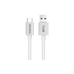 Cavo adata usb-c a usb-a 3.0 m/m 1m bianco [aca3al-100cm-csv]