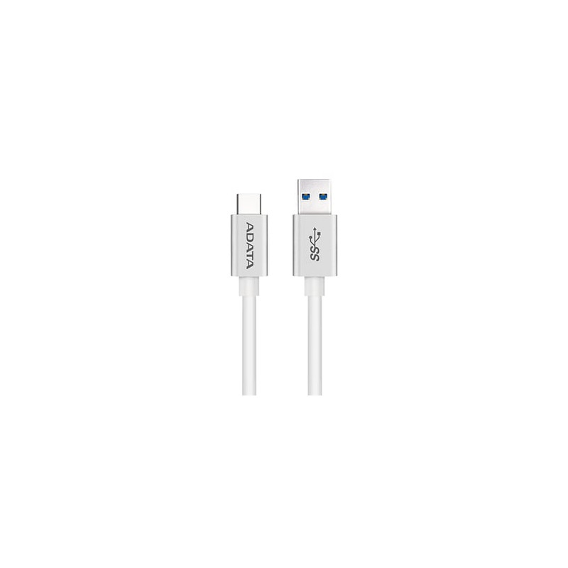 Cavo adata usb-c a usb-a 3.0 m/m 1m bianco [aca3al-100cm-csv]