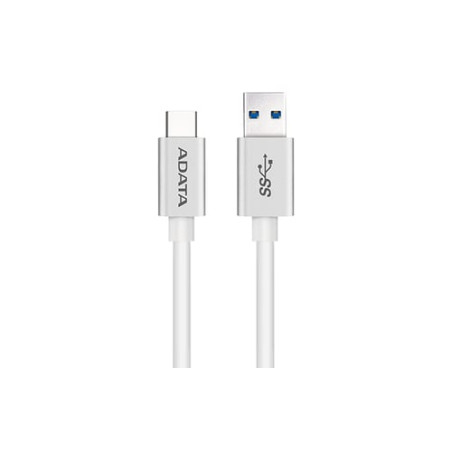 Cavo adata usb-c a usb-a 3.0 m/m 1m bianco [aca3al-100cm-csv]
