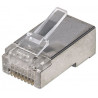 Plug modulari rj45 cat.5e intellinet 100 pz.
