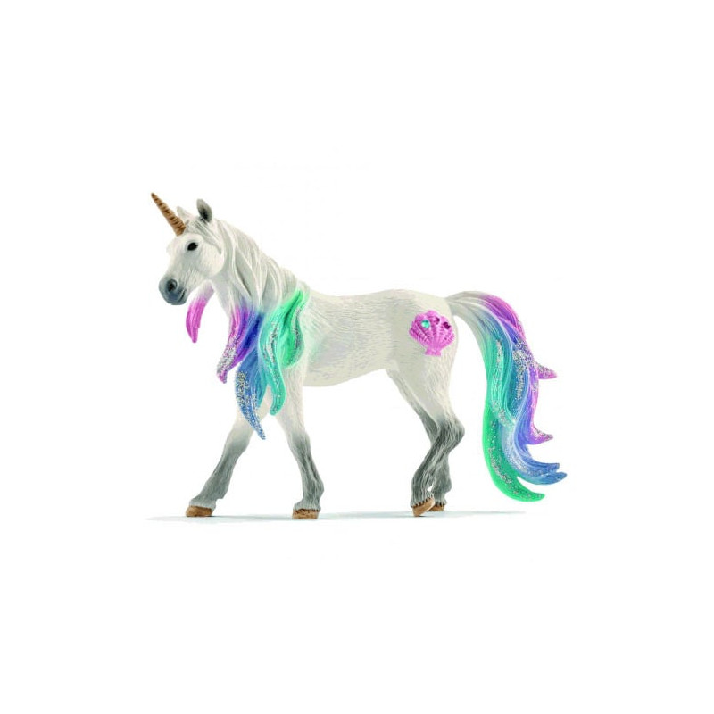 Schleich 70570 sea unicorn, giumenta [70570]