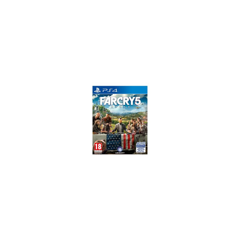 Videogioco ps4 ubisoft facr cry 5