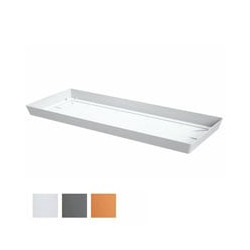 Sottovaso lofly case rett.grigio 54x21 pplast (pz 6) [pplast ]