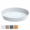 Sottovaso lofly tondo grigio 27 pplast (pz 10) [pplast ]