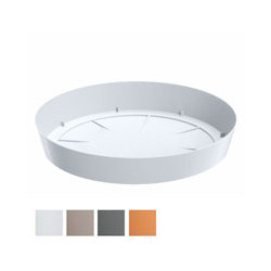 Sottovaso lofly tondo tortora 19 pplast (pz 10) [pplast ]