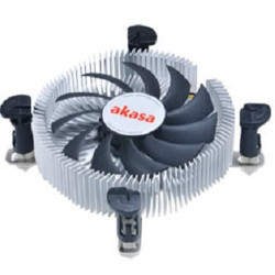 Dissipatore cpu akasa ak-cc7122bp01 low profile 74mm