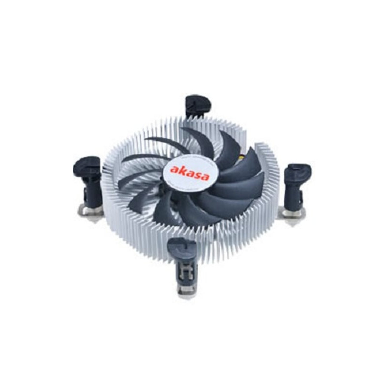 Dissipatore cpu akasa ak-cc7122bp01 low profile 74mm