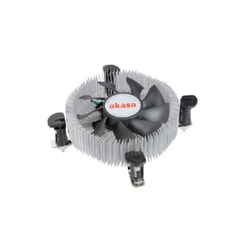 Dissipatore cpu akasa ak-cce-7106hp low profile intel 74mm