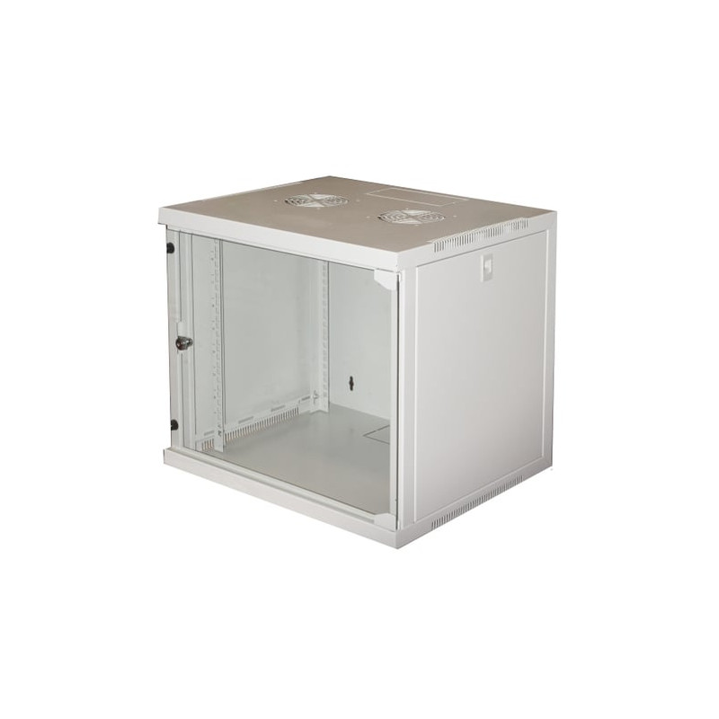 Armadio rack link 19" a muro 9u 485x540x450mm grigio