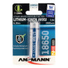 Batteria ansmann li-ion 18650 2600mah [1307-0000]