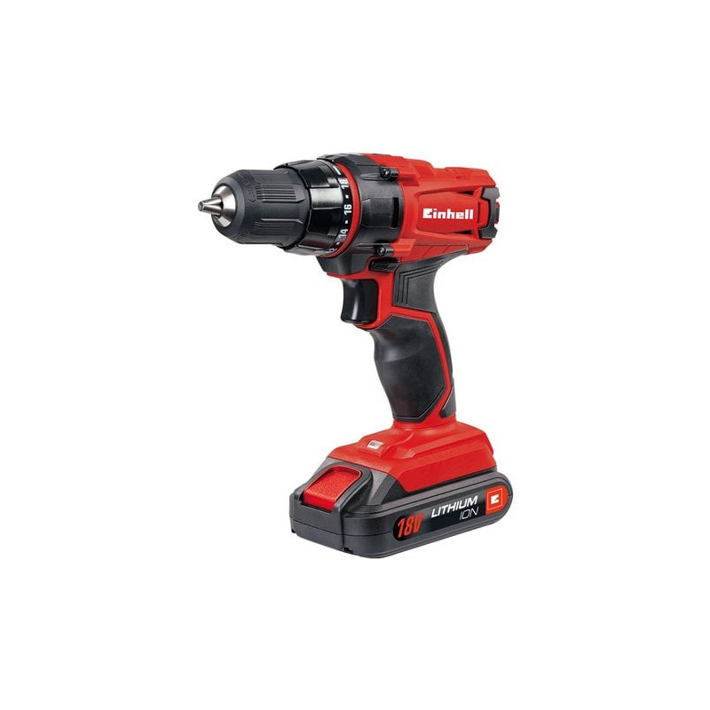 Trapano avvitatore einhell tc-cd 18-2 li, a batteria 18v
